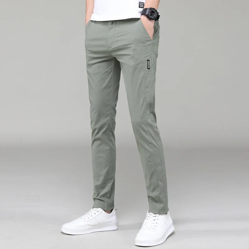 Calça Casual Masculina verde