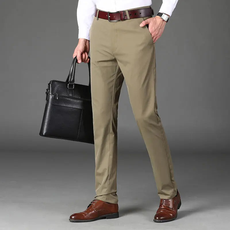 Calça Executiva Masculina cáqui