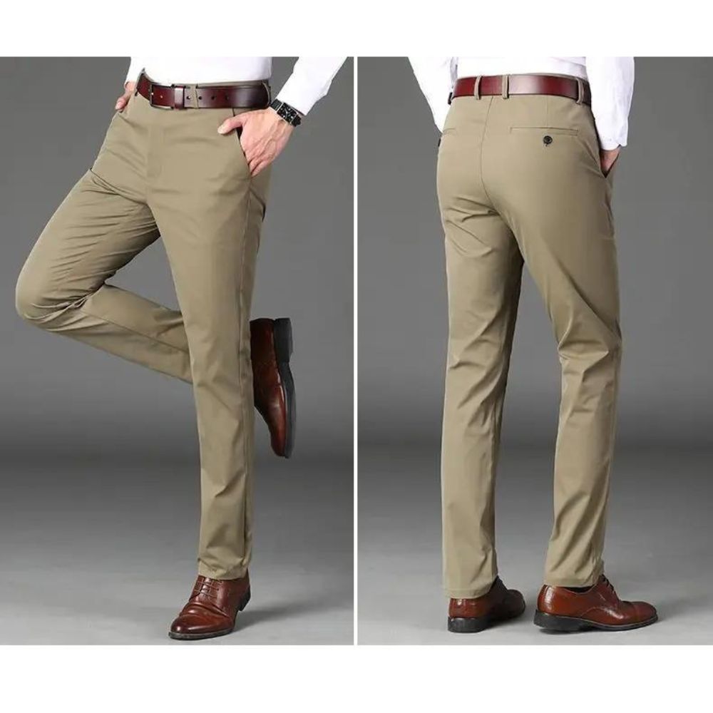 Calça Executiva Masculina cáqui