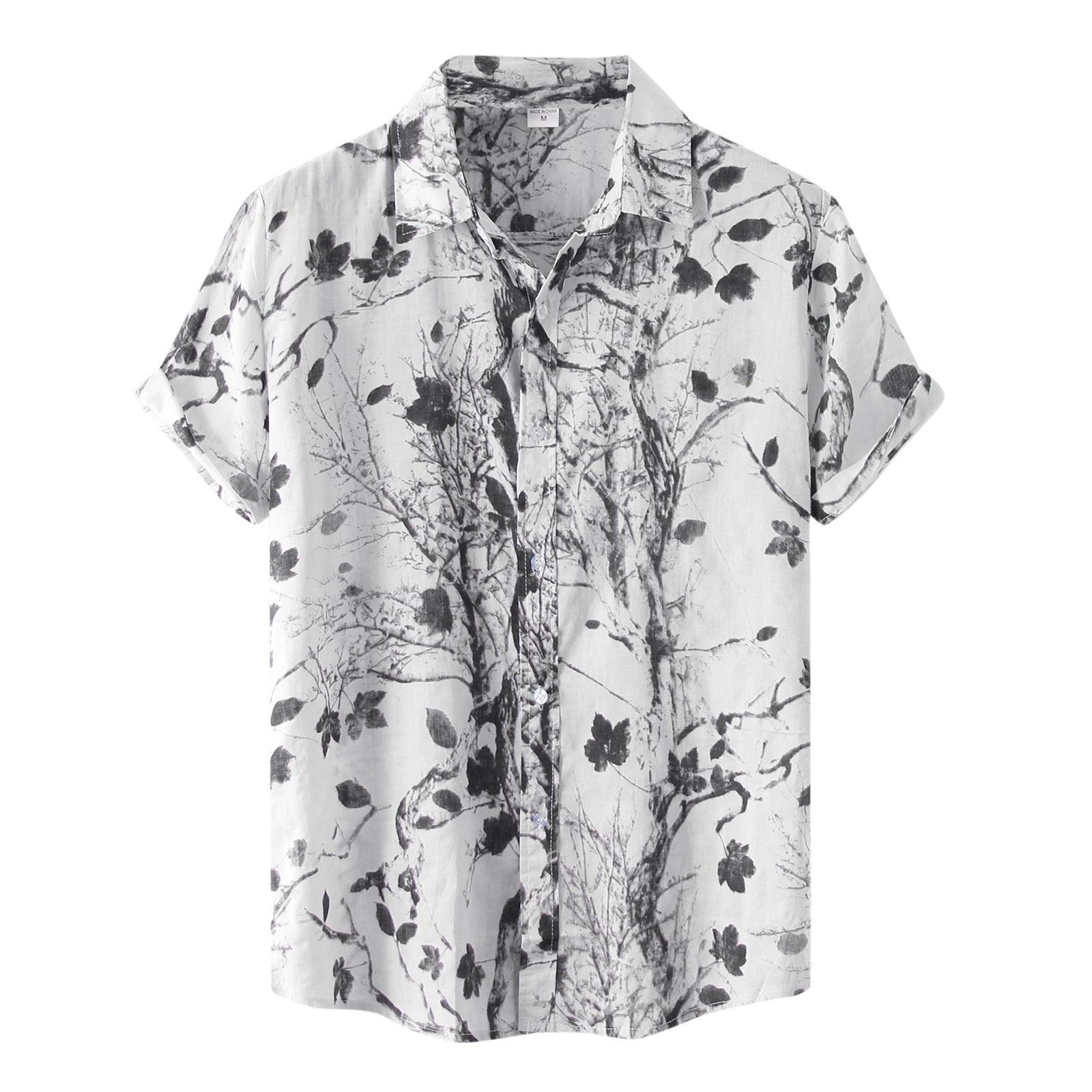 Camisa Manga Curta Floral