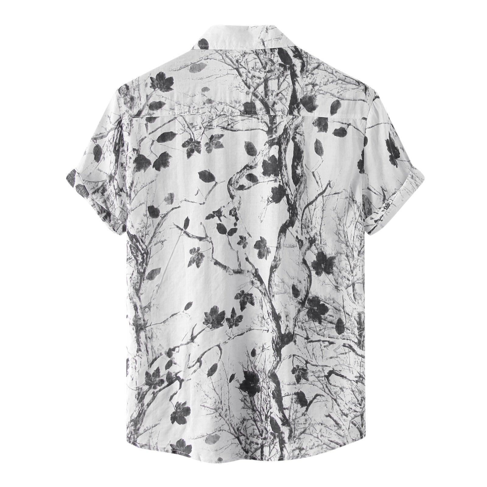 Camisa Manga Curta Floral