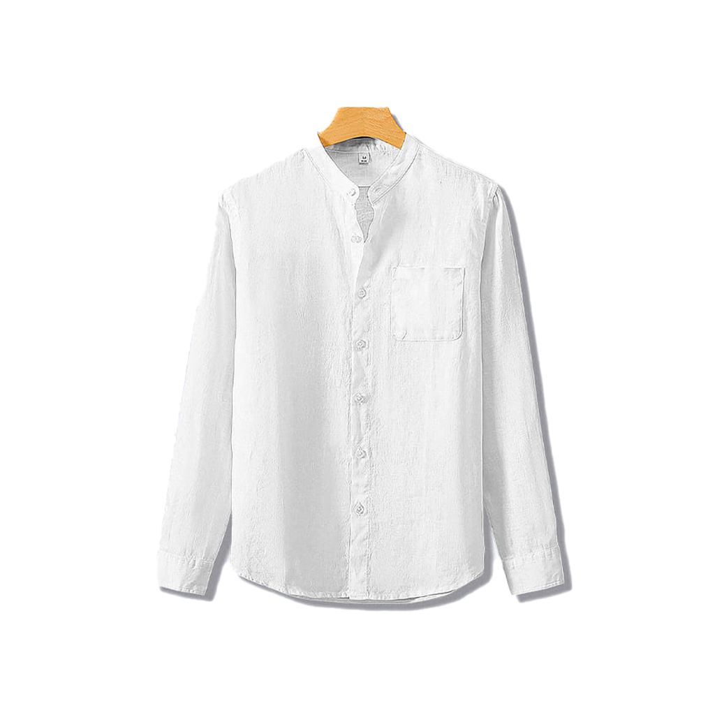 Camisa de Linho Maculina Bellini branco